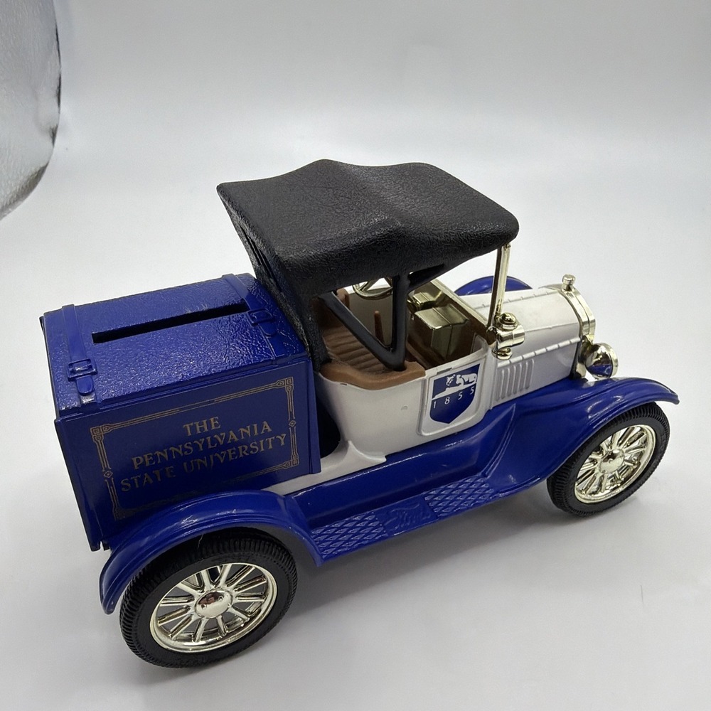PENN STATE 1982 National Champions Model T Diecast Truck Bank ERTL 1/25